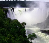 Brazilian side of Iguazu Falls